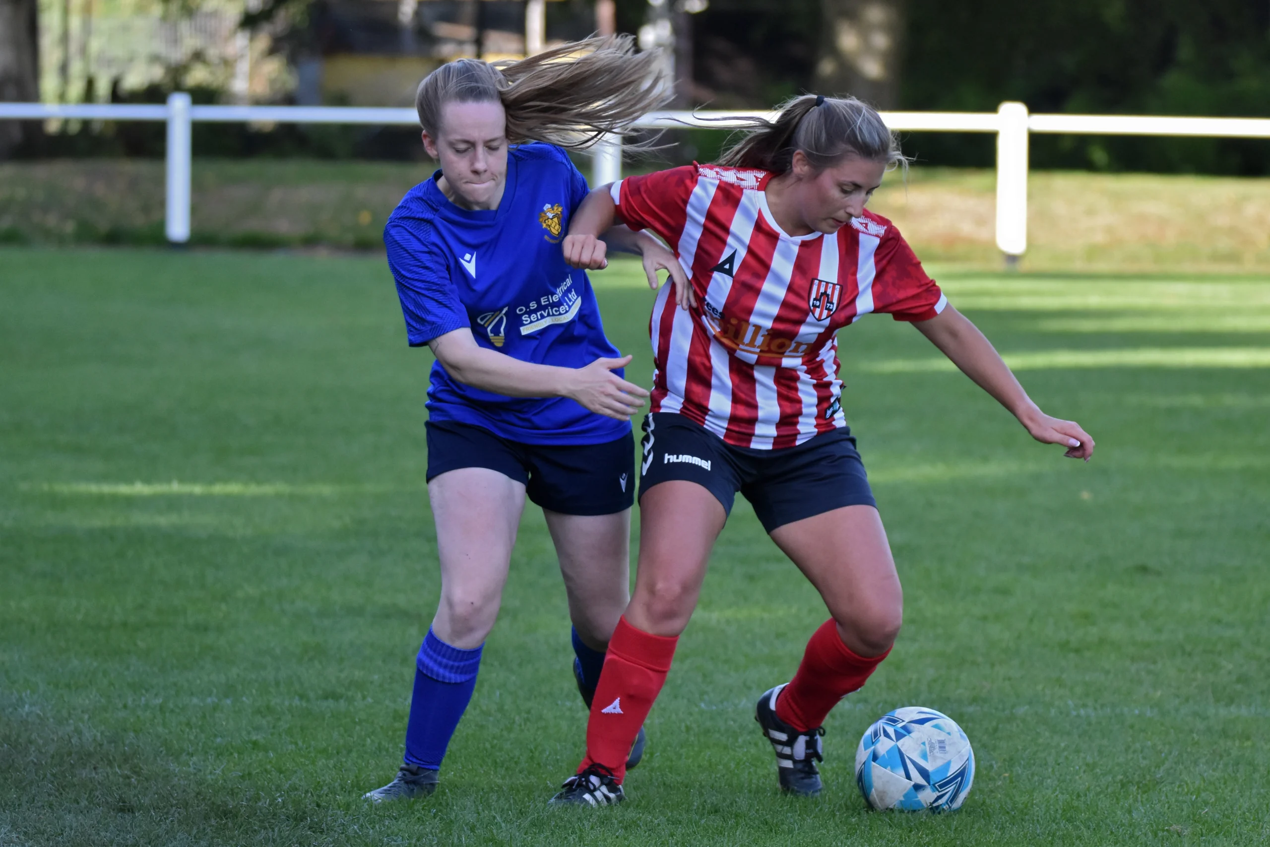 Emma Walton in action.