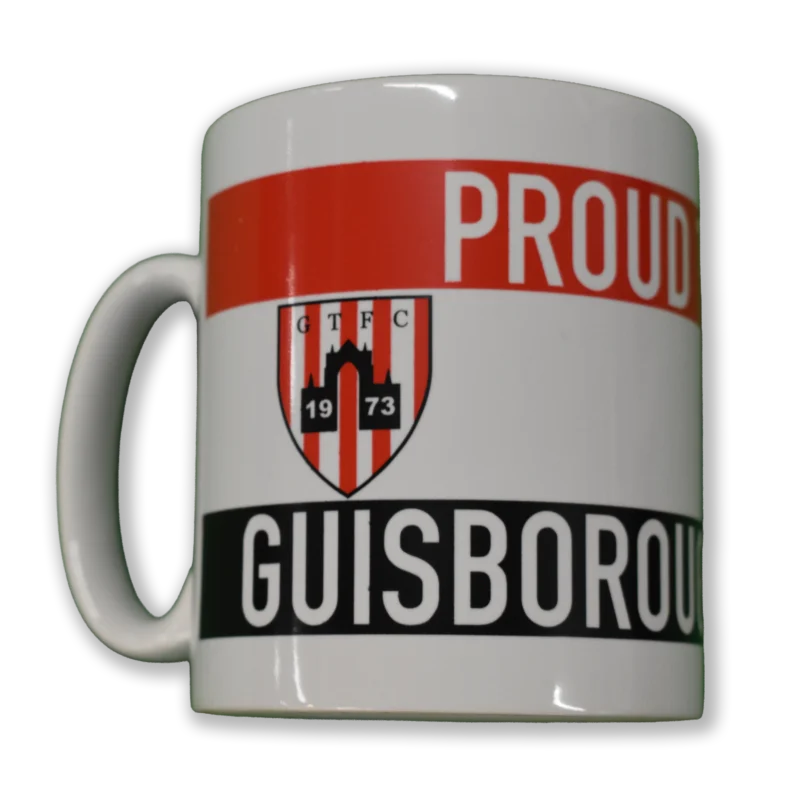 Proud to be Guisborough Town Mug