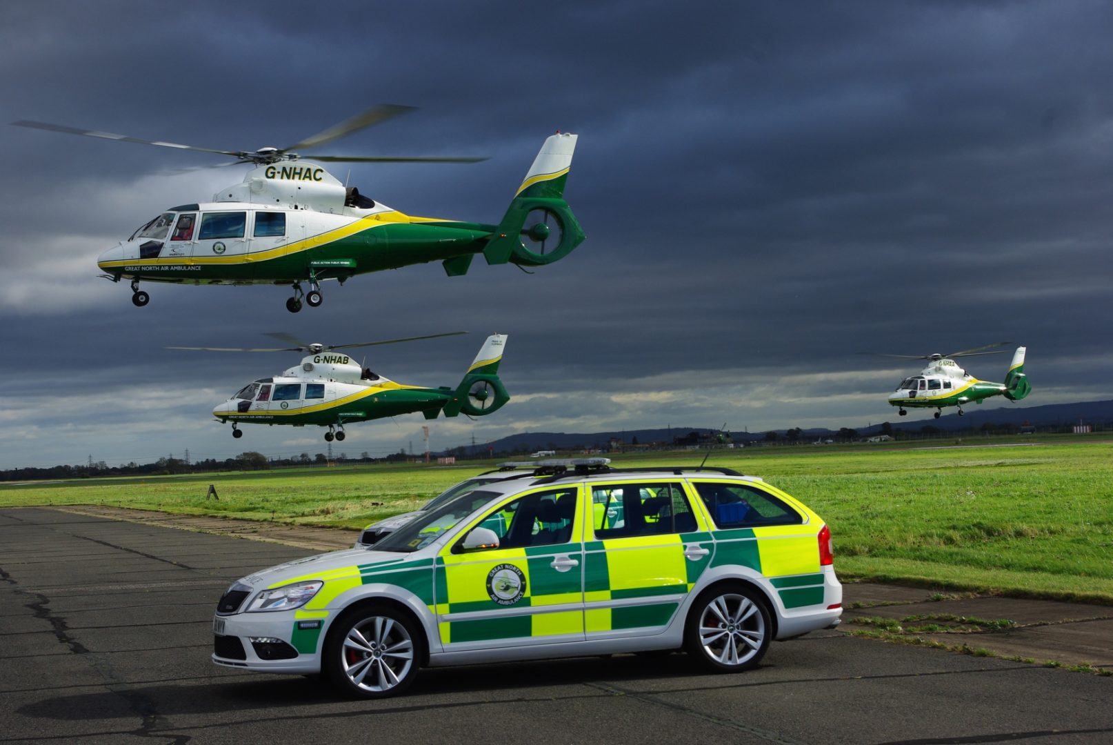 Great North Air Ambulance Great North Air Ambulance vehicles
