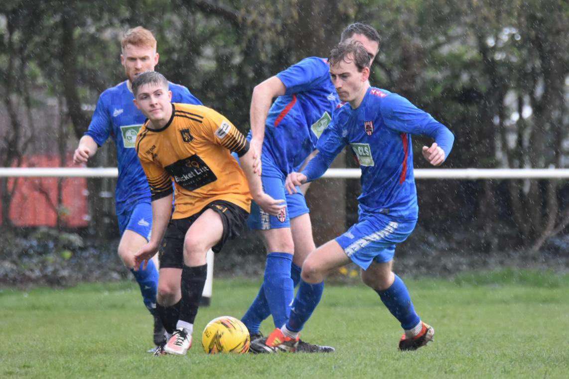 Guisborough Town playing against Crook Town