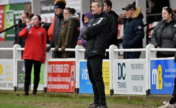 Former Guisborough Town Ladies Manager Stuart Underwood.
