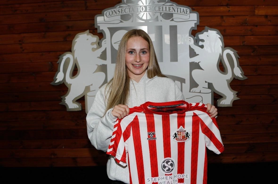 Star of the future? Annabelle Thomas who has joined Sunderland PGA.