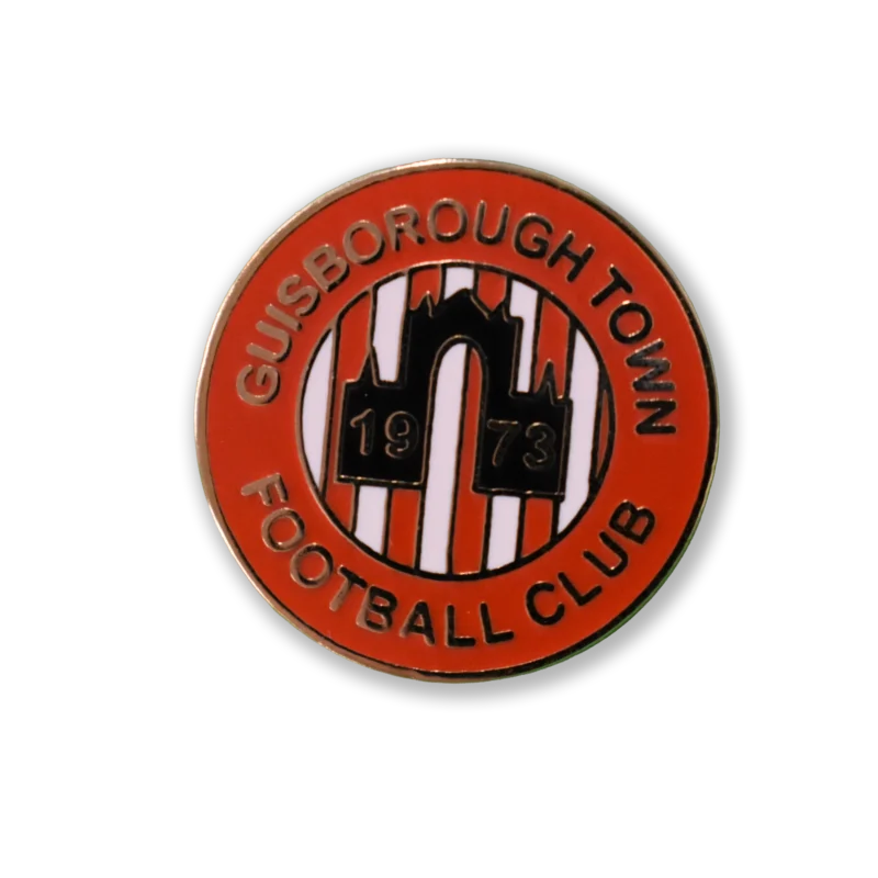 Guisborough Town pin badge.